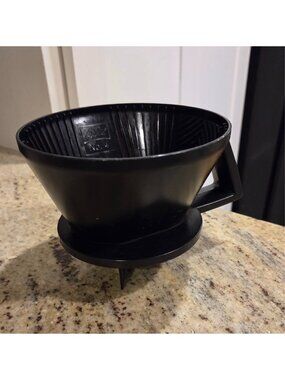 Melitta Coffee Maker Black Filter Brew Basket NO 4 Bonita 1800ss
